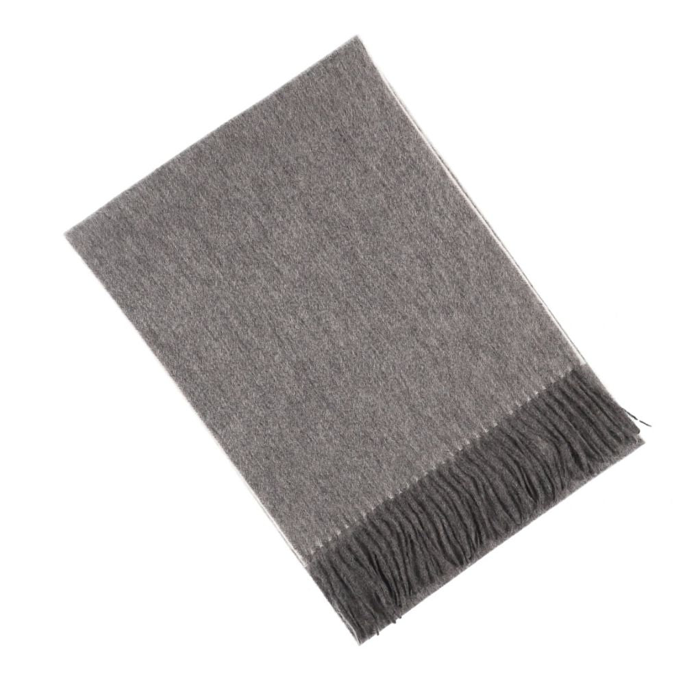 Sciarpa grigia in cashmere da donna Parigi (6)