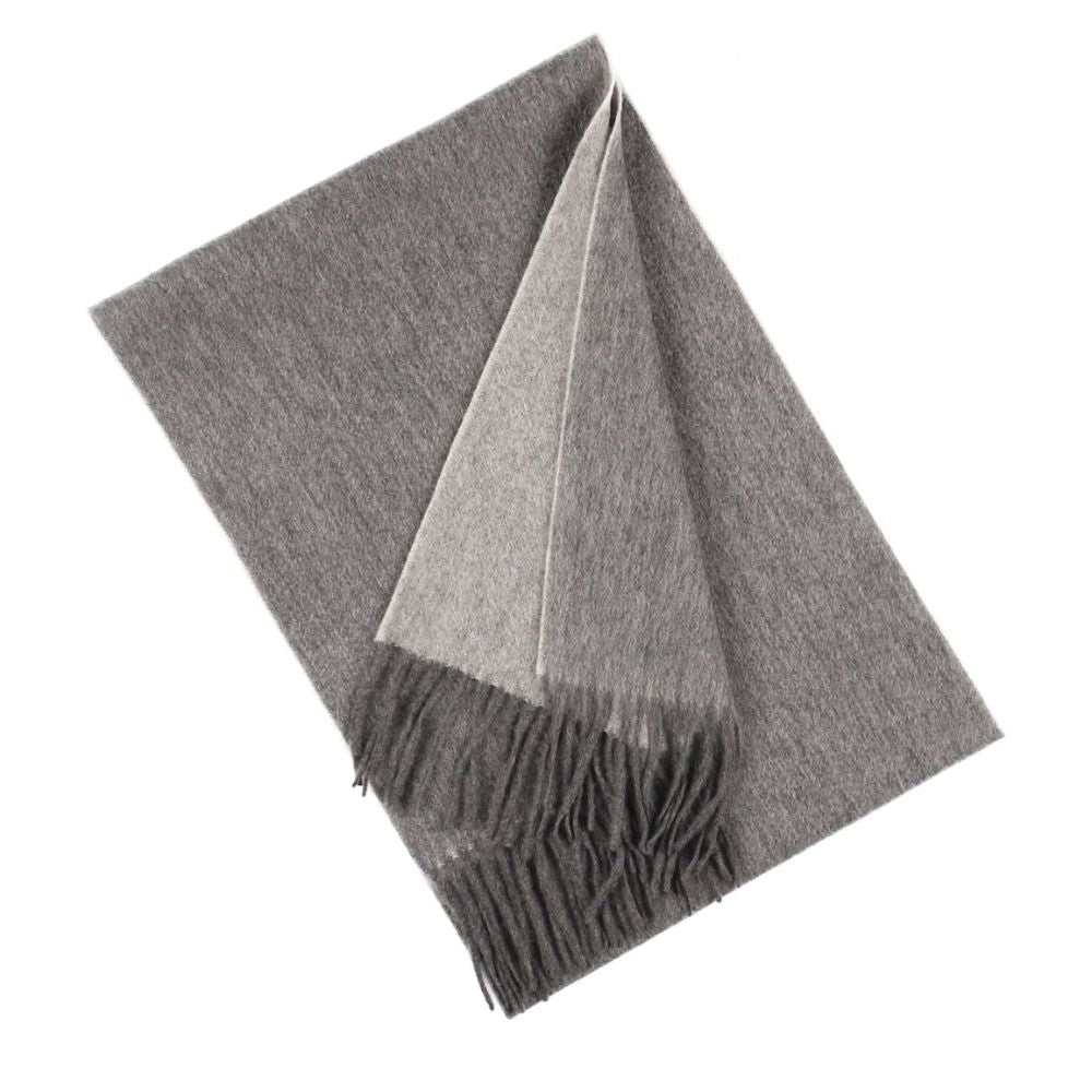 Sciarpa grigia in cashmere da donna Parigi (3)
