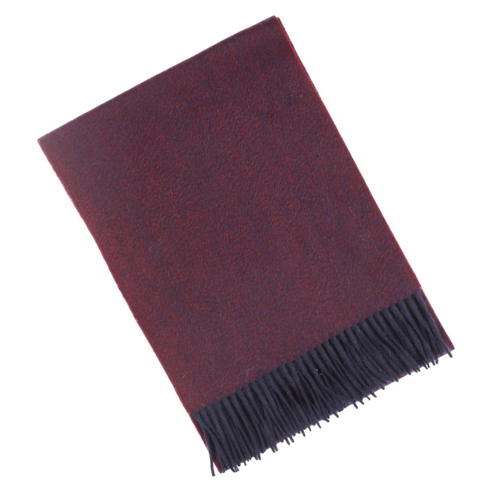 Sciarpa invernale bordeaux in cashmere da donna Parigi (6)