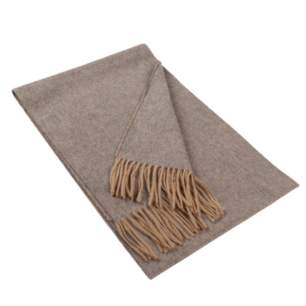 Sciarpa greige in 100% cashmere da donna Parigi (1)