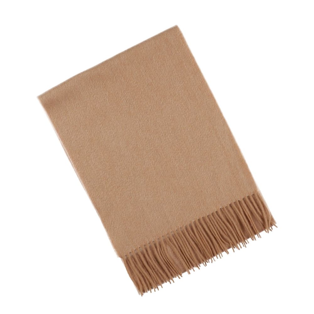 Sciarpa invernale beige chiaro in cashmere da donna Parigi (6)