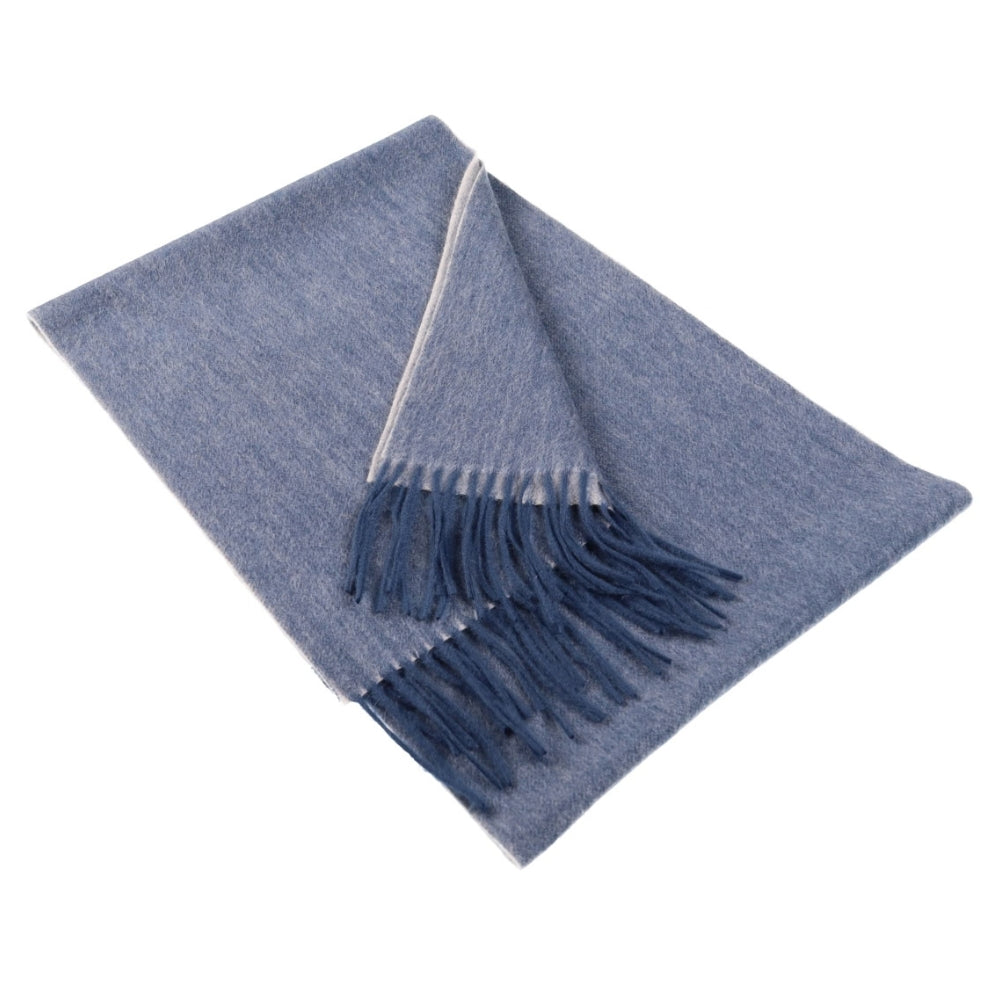 Sciarpa blu in 100% cashmere da donna Parigi